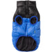 FuzzYard Dog Jacket Harlem Puffer Jacket - Blue