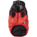 FuzzYard Dog Jacket Harlem Puffer Jacket - Red