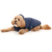 FuzzYard Dog Jacket Luxury Aspen Dog Jacket - Marine Blue