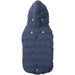 FuzzYard Dog Jacket Luxury Aspen Dog Jacket - Marine Blue