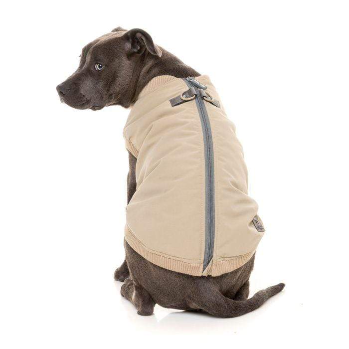 FuzzYard Dog Jacket MacGyver Harness Jacket Oxford Tan