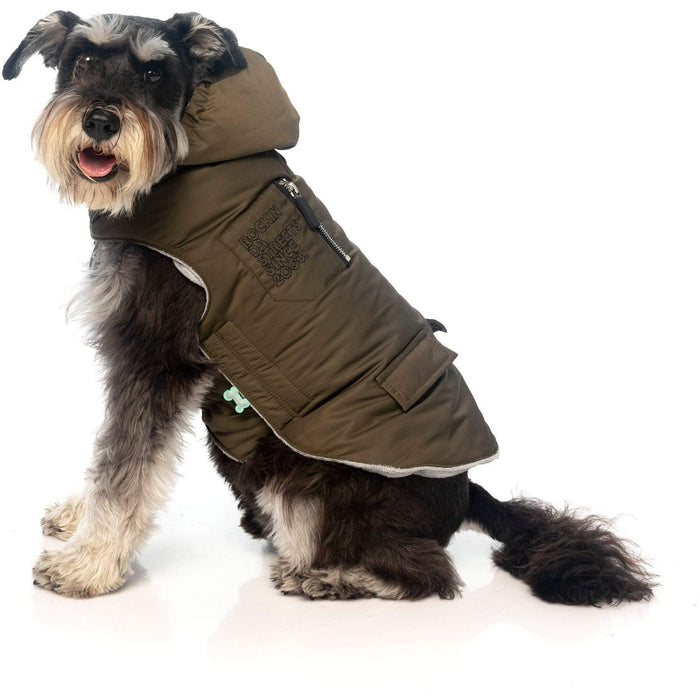 Fuzzyard Dog Jacket Nomad Dog Jacket Khaki