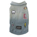 FuzzYard Dog Jacket The Rocker Denim Jacket