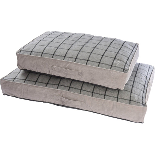 GorPets Beds Grey Check / Large (71x107x13cm) Camden Sleeper Pet Bed