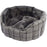 GorPets Beds Grey Check / Large 76cm(30") Camden Deluxe Dog Bed