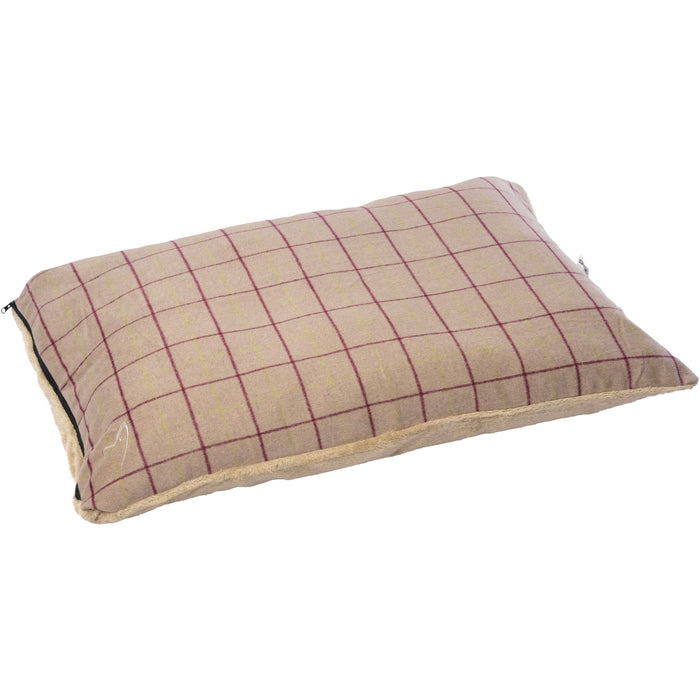 GorPets Beds Large / Beige Check Premium Comfy Cushion