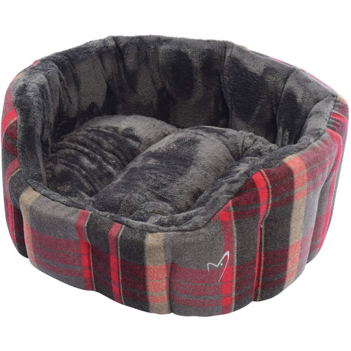 GorPets Beds Red Check / Large 76cm(30") Camden Deluxe Dog Bed