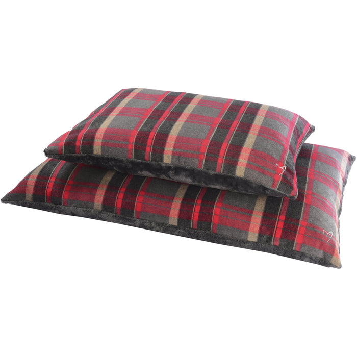 GorPets Beds Red Check / Large Camden Comfy Cushion Pet Bed