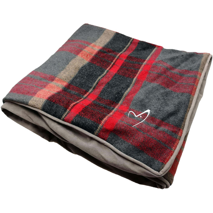 GorPets Beds Red Check / Large Camden Sleeper Pet Bed Cover
