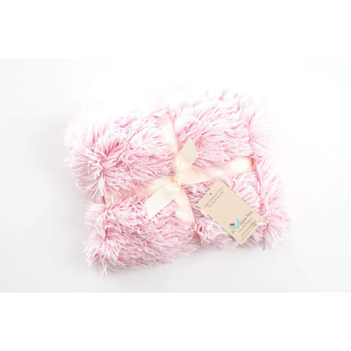 In Vogue Blanket 50cm x 70cm Shaggy Baby Pink Luxury Dog Blanket / Cat Blanket