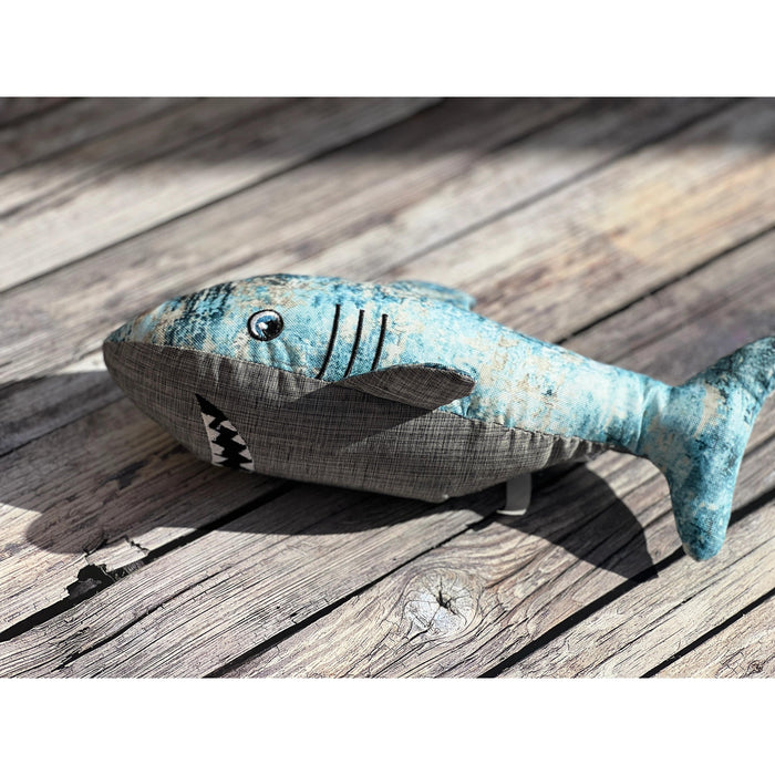 Paws Planet Animals & Pet Supplies Eco Conscious Shark Luxury Dog Toy
