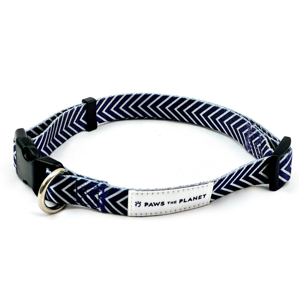 Paws the Planet Animals & Pet Supplies Eco Dog Collar made with Recycled Webbing