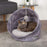 Scruffs® Beds 44 x 44 x 48cm Scruffs Kensington Cat Bed - Grey