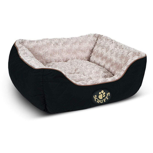 Scruffs® Beds 50 x 40cm / Black Scruffs® Wilton Box Dog Bed
