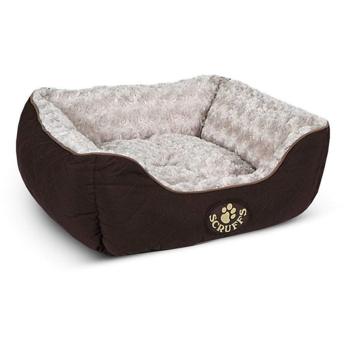 Scruffs® Beds 50 x 40cm / Brown Scruffs® Wilton Box Dog Bed