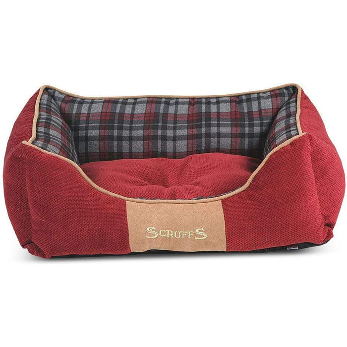 Scruffs® Beds 50 x 40cm / Red Scruffs® Highland Box Pet Bed