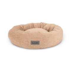 The Oslo Luxury Round Dog Bed - Desert Sand