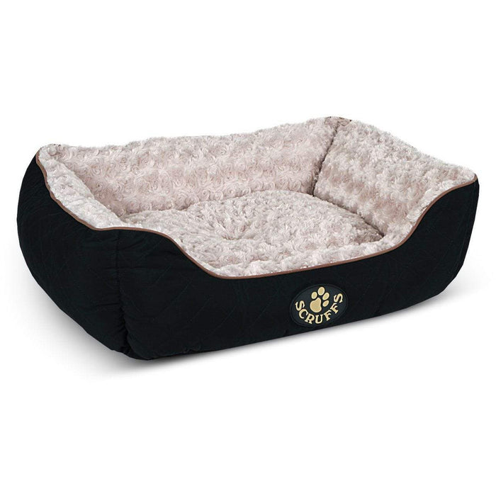 Scruffs® Beds 60 x 50cm / Black Scruffs® Wilton Box Dog Bed