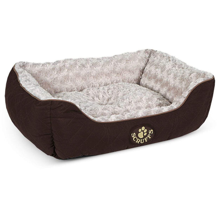 Scruffs® Beds 60 x 50cm / Brown Scruffs® Wilton Box Dog Bed