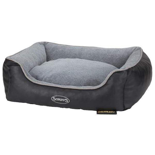 Scruffs® Beds 60 x 50cm / Dove Scruffs® Chateau Memory Foam Orthopaedic Box Dog Bed