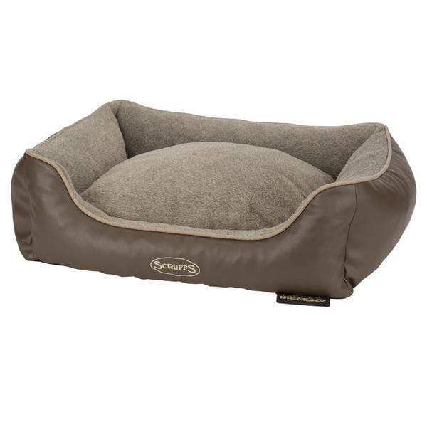 Scruffs® Beds 60 x 50cm / Latte Scruffs® Chateau Memory Foam Orthopaedic Box Dog Bed