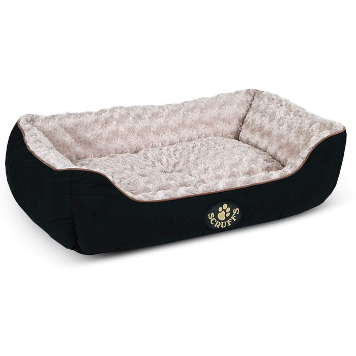 Scruffs® Beds 75 x 60cm / Black Scruffs® Wilton Box Dog Bed
