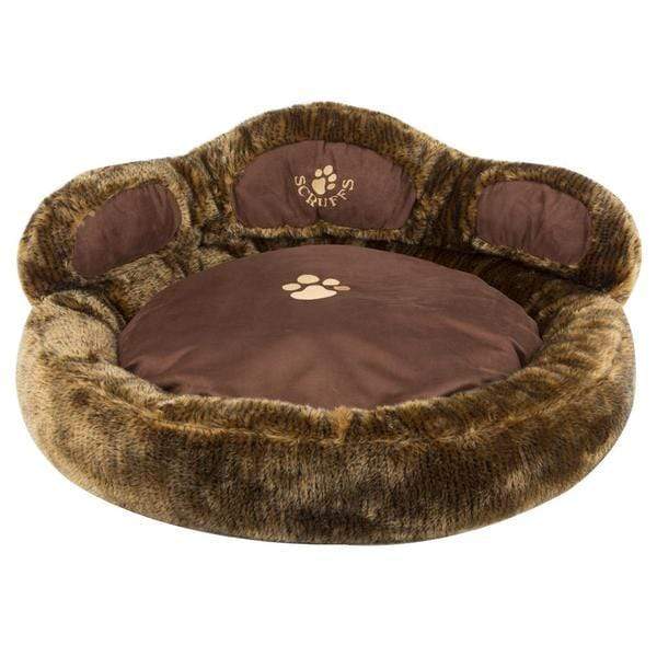 Scruffs® Beds 85 x 85 x 36cm / Brown Scruffs® Cub Bear Dog Bed