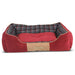 Scruffs® Beds 90 x 70cm / Red Scruffs® Highland Box Pet Bed