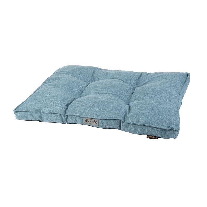 Scruffs® Beds Medium (82 x 58cm / 32" x 23") Manhattan Mattress - Denim Blue