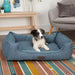 Scruffs® Beds Scruffs Manhattan Box Bed - Denim Blue