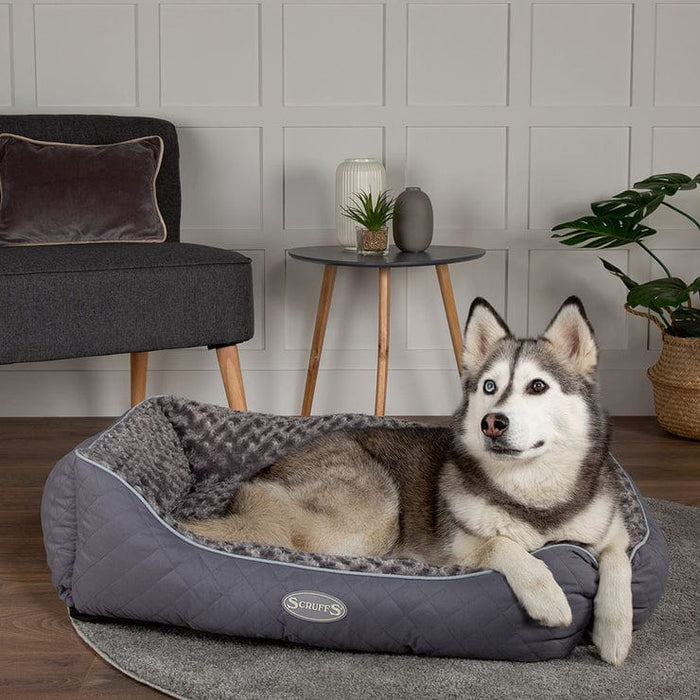 Scruffs® Beds Scruffs® Wilton Box Dog Bed - Grey