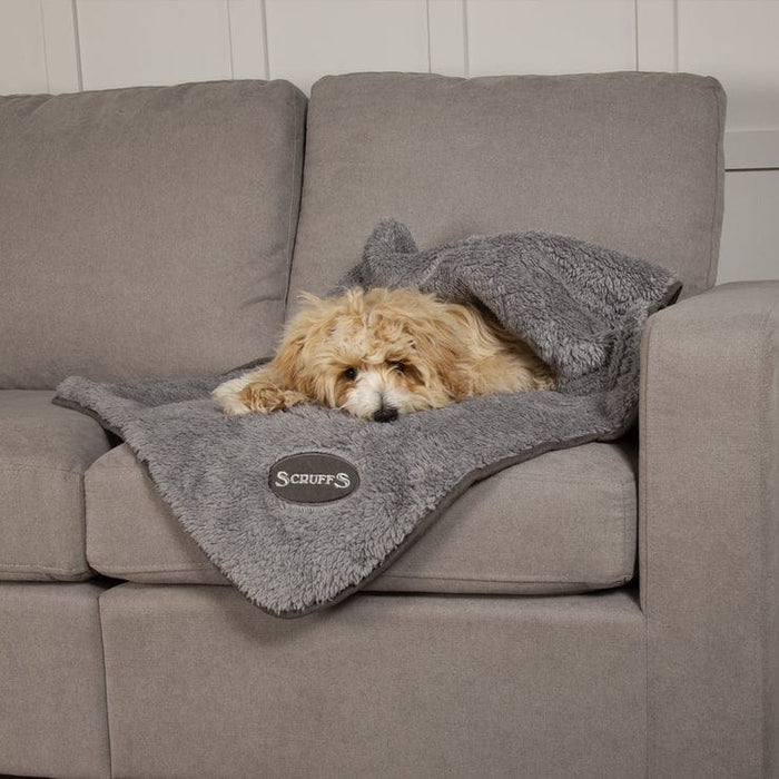 Scruffs® Blanket 100 x 72.5cm Scruffs Cosy Dog Blanket - Grey