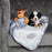 Scruffs® Blanket 111 x 72.5cm Scruffs Santa Paws Dog Blanket & Reindeer Toy Gift Set - Grey